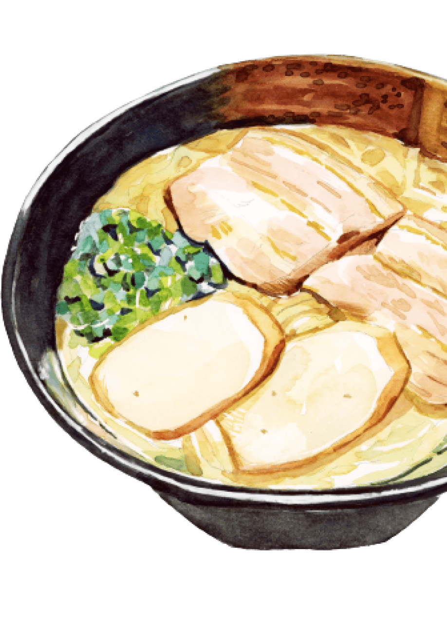 ラーメンのイラスト